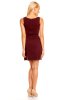 SCOASE DIN STOC - Rochie office Ramy Bordeaux