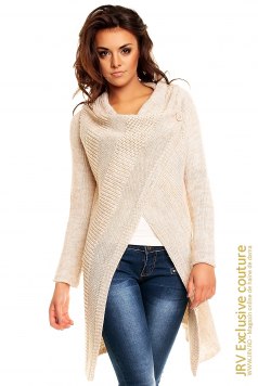 Poncho Lisette Beige - Magazin online haine de dama Fashion