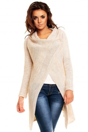 Poncho Lisette Beige din Colectia de DE VARA