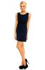 SCOASE DIN STOC - Rochie office Stil Bleu-Marin