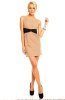SCOASE DIN STOC - Rochie office Stil Maron