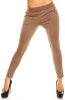 SCOASE DIN STOC - Pantaloni Ynna Brown