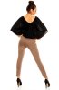 SCOASE DIN STOC - Pantaloni Ynna Brown