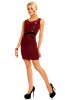 SCOASE DIN STOC - Rochie office Clasic Bordeaux