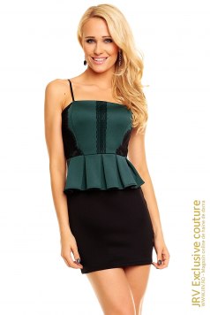 Rochie office Miruna Green - Magazin online haine de dama Fashion