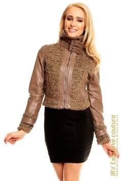 Jacheta Caprice Brown marca JRV Exclusive Couture la 65 Lei