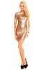 COLECTII TRECUTE - Rochie de club Snake Gold