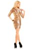 COLECTII TRECUTE - Rochie de club Snake Gold