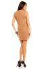 SCOASE DIN STOC - Rochie retro Sola Brown