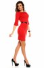 SCOASE DIN STOC - Rochie office Suvenir Red