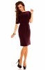 SCOASE DIN STOC - Rochie office Simple Purple