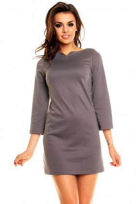 Rochie office Maya Grey din Colectia de SCOASE DIN STOC