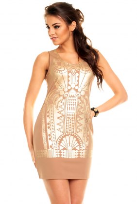 Rochie de club Ethy Brown din Colectia de COLECTII TRECUTE
