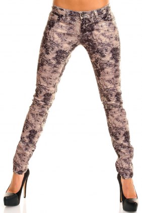 Pantaloni Selena Brown din Colectia de SCOASE DIN STOC