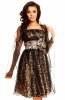 SCOASE DIN STOC - Rochie Baby Doll Animal Print