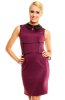 SCOASE DIN STOC - Rochie retro Cristy Purple-Black
