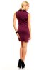 SCOASE DIN STOC - Rochie retro Cristy Purple-Black