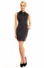 SCOASE DIN STOC - Rochie retro Cristy Dark-Grey