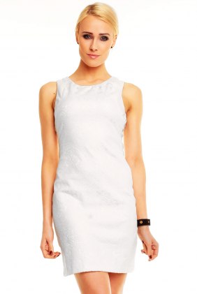 Rochie eleganta Ada White din Colectia de SCOASE DIN STOC