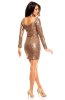 COLECTII TRECUTE - Rochie cu paiete Sade Gold