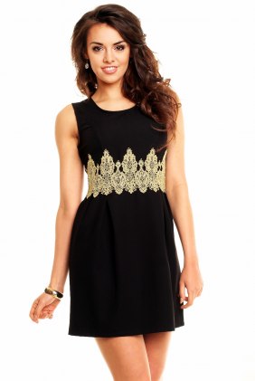 Rochie eleganta Mys Black din Colectia de SCOASE DIN STOC