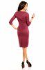 SCOASE DIN STOC - Rochie office Amely Violet