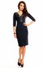 SCOASE DIN STOC - Rochie office Amely Blue