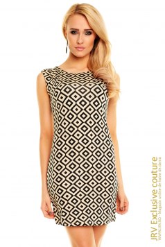 Rochie de zi My Beige - Magazin online haine de dama Fashion