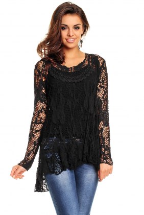 Tunica Arina Black din Colectia de SCOASE DIN STOC