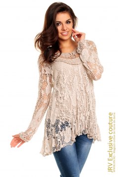 Tunica Heater Beige - Magazin online haine de dama Fashion