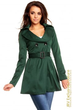 Trench Odette Green - Magazin online haine de dama Fashion