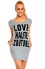 SCOASE DIN STOC - Rochie de zi Love Grey