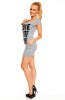 SCOASE DIN STOC - Rochie de zi Love Grey
