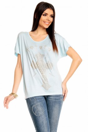Tricou Maya Bleu din Colectia de SCOASE DIN STOC