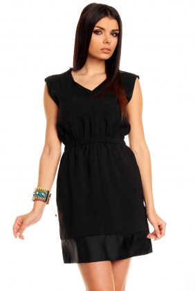 Rochie de zi Swe Black din Colectia de SCOASE DIN STOC