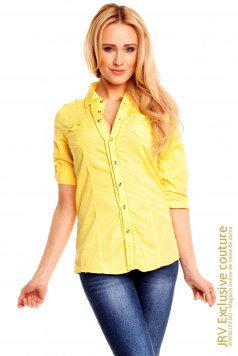 Camasa Inedit Yellow - Magazin online haine de dama Fashion