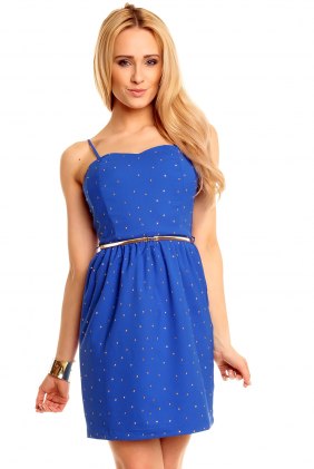 Rochie office Luky Blue din Colectia de SCOASE DIN STOC