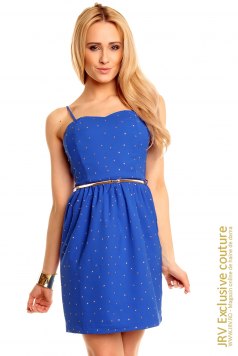 Rochie office Luky Blue - Magazin online haine de dama Fashion