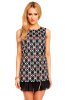 SCOASE DIN STOC - Rochie office Fantasy Red