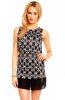 SCOASE DIN STOC - Rochie office Fantasy Brown