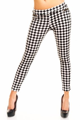 Pantaloni Daysi Checked din Colectia de SCOASE DIN STOC