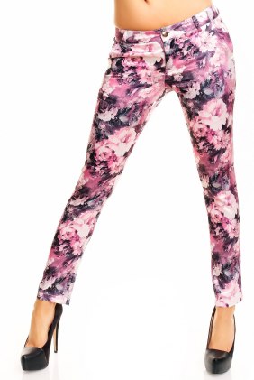 Pantaloni Flora din Colectia de SCOASE DIN STOC