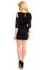 SCOASE DIN STOC - Rochie office Moly Black