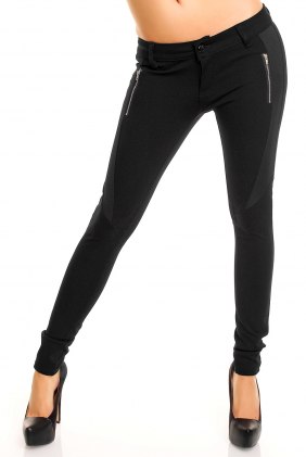 Pantaloni Lysa Black din Colectia de SCOASE DIN STOC