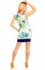 SCOASE DIN STOC - Rochie de zi Marlyn Aqua-Blue-Green
