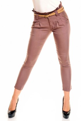 Pantaloni Myra Brown din Colectia de SCOASE DIN STOC