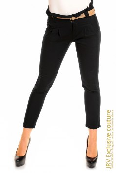 Pantaloni Myra Black - Magazin online haine de dama Fashion