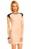 SCOASE DIN STOC - Rochie de zi Fly Beige