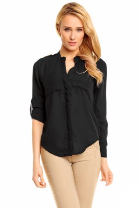 Camasa Flamy Black din Colectia de SCOASE DIN STOC