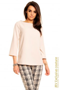 Bluza Retro Beige - Magazin online haine de dama Fashion